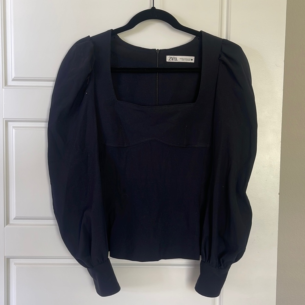 Zara Square Neck blouse